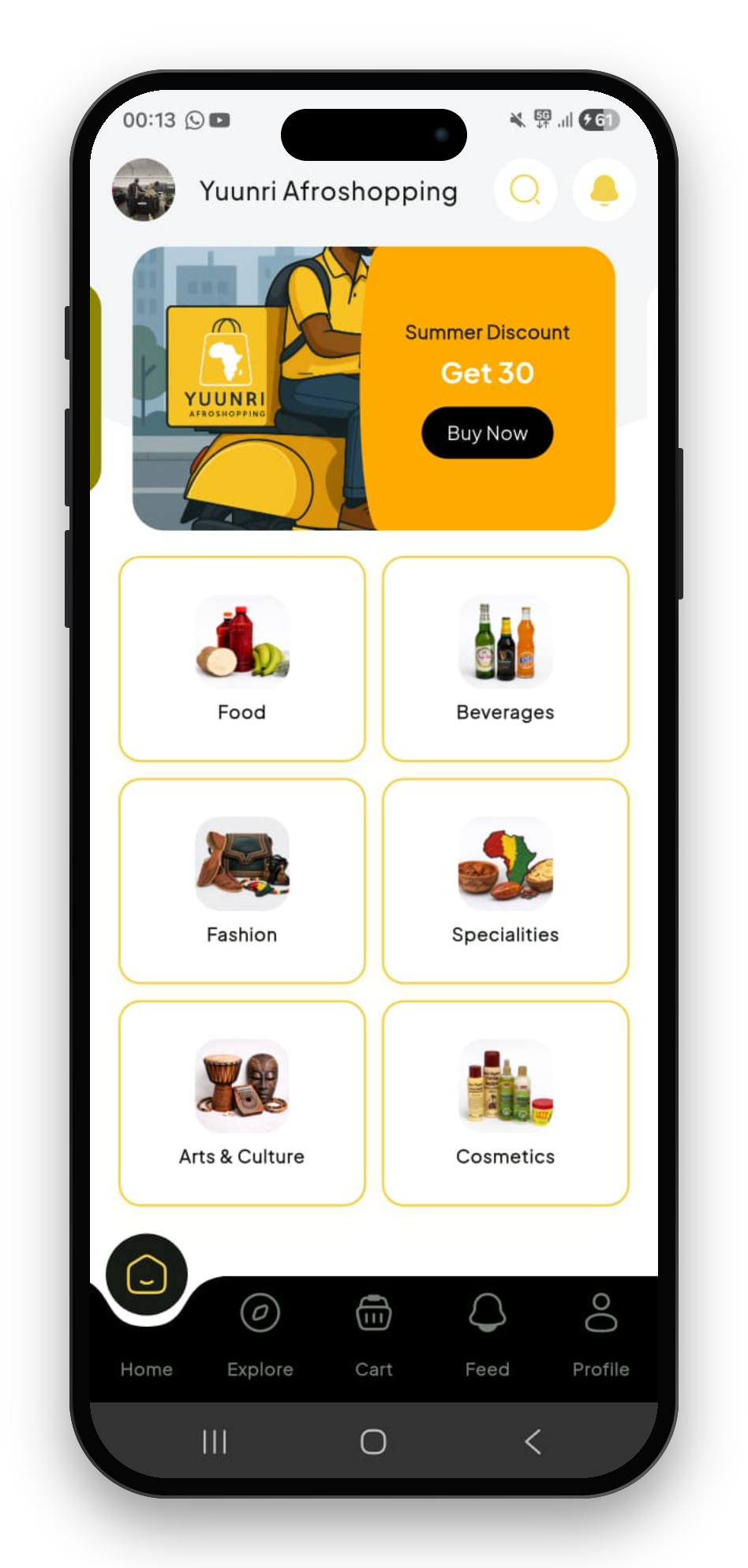 Yuunri Mobile App
